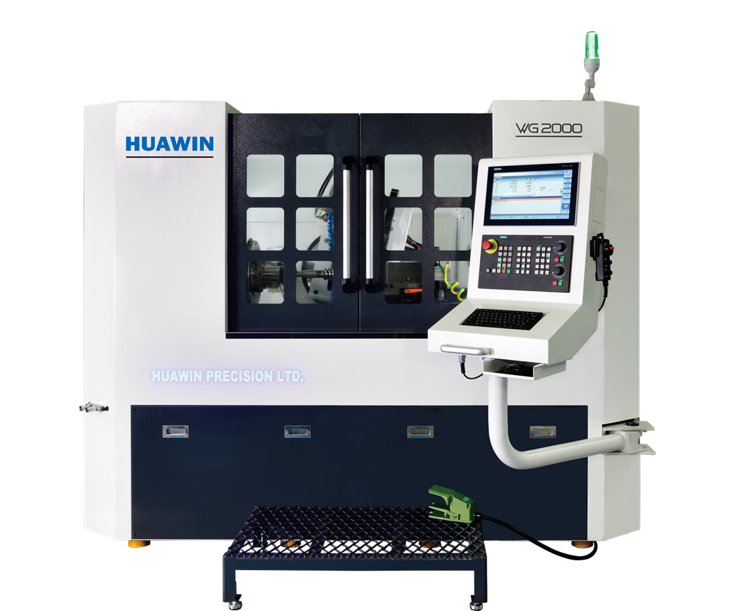 CNC 蝸桿磨床 WG2000 正面外觀照